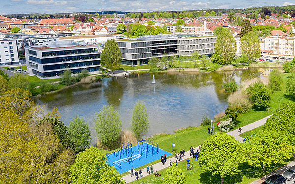 Die vivida bkk Luftaufnahme Zentrale Villingen-Schwenningen